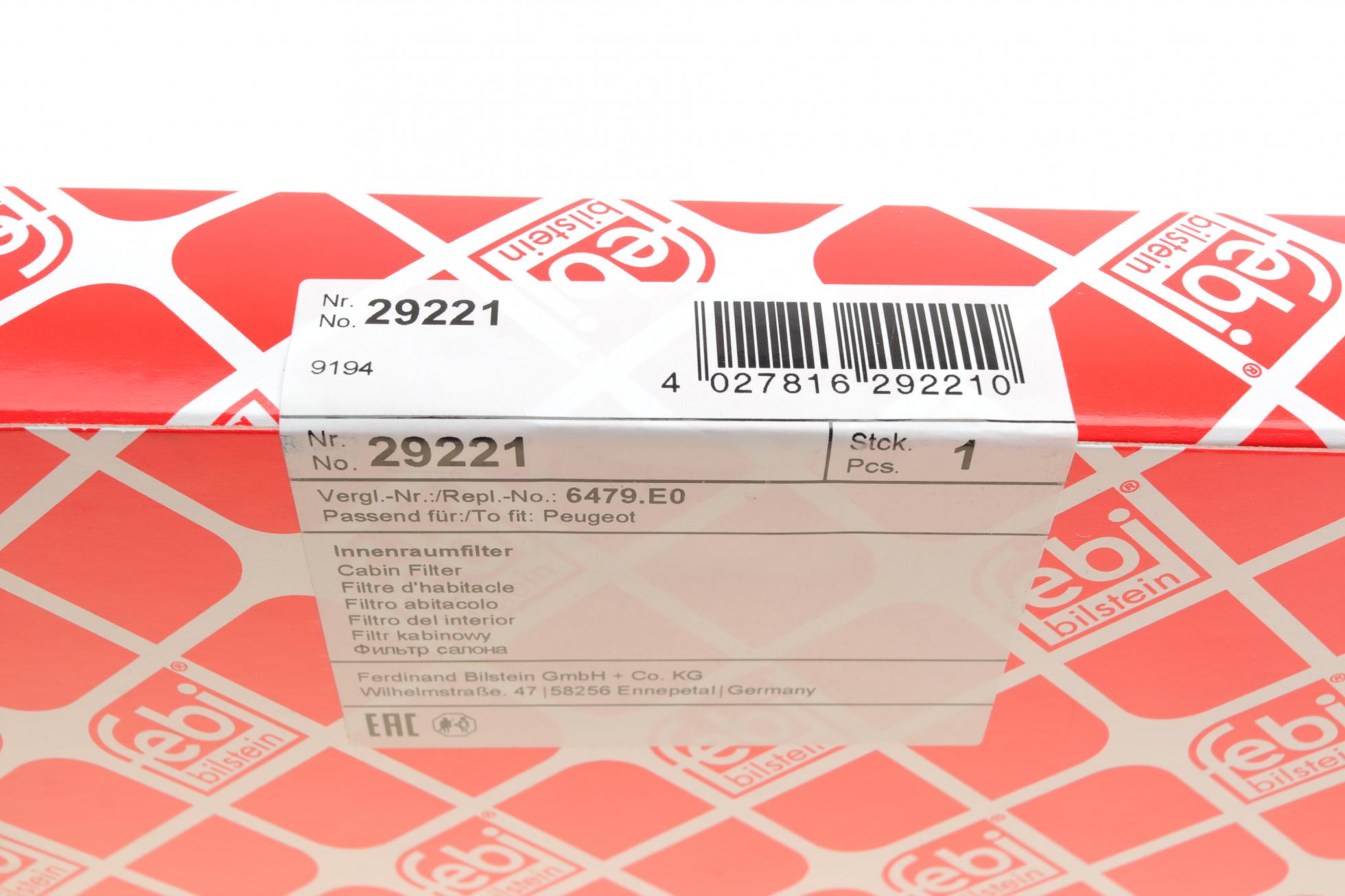 29221 FEBI BILSTEIN